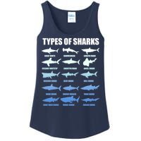 15 Types of Sharks Ladies Essential Tank