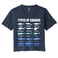 15 Types of Sharks Crop Top