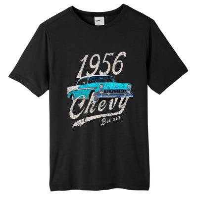 1956 56 90s Bel Air Blue Tall Fusion ChromaSoft Performance T-Shirt