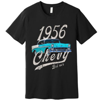 1956 56 90s Bel Air Blue Premium T-Shirt