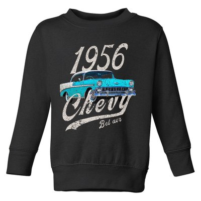 1956 56 90s Bel Air Blue Toddler Sweatshirt
