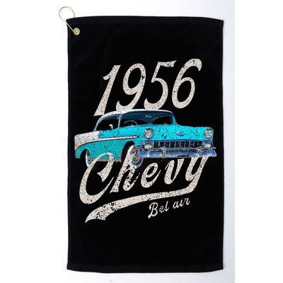 1956 56 90s Bel Air Blue Golf Towel