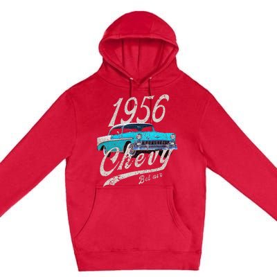 1956 56 90s Bel Air Blue Premium Pullover Hoodie