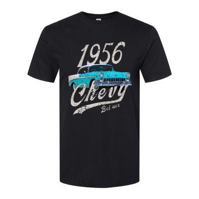 1956 56 90s Bel Air Blue Softstyle CVC T-Shirt