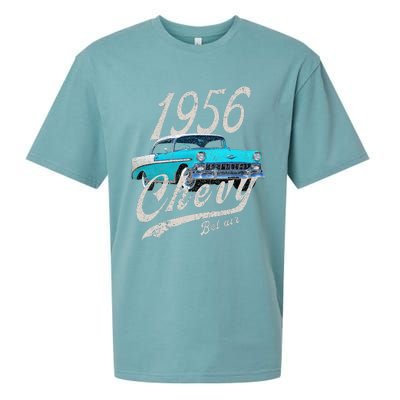 1956 56 90s Bel Air Blue Sueded Cloud Jersey T-Shirt