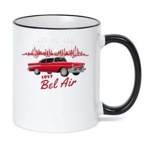 1957 57 Bel Air Let Me Tell You About My 11oz Black Color Changing Mug