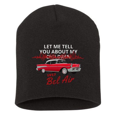 1957 57 Bel Air Let Me Tell You About My Short Acrylic Beanie