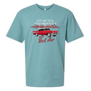 1957 57 Bel Air Let Me Tell You About My Sueded Cloud Jersey T-Shirt