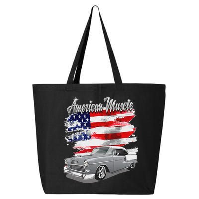 1955 55 Bel Air Classic Vintage Muscle Car 25L Jumbo Tote