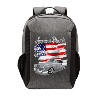 1955 55 Bel Air Classic Vintage Muscle Car Vector Backpack