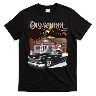 1955 55 Bel Air Classic Vintage Muscle Car Old School T-Shirt