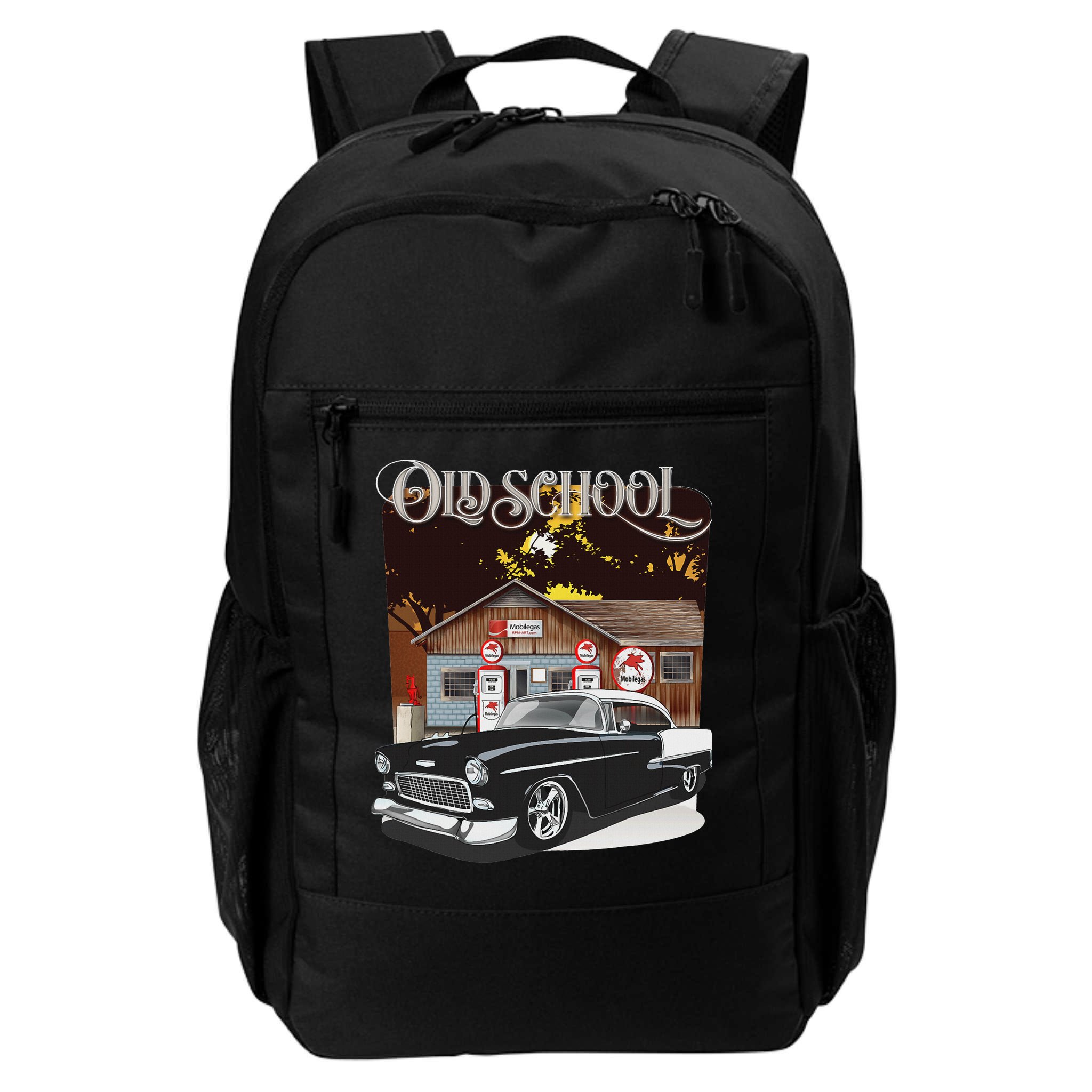 1955 55 Bel Air Classic Vintage Muscle Car Old School Backpack