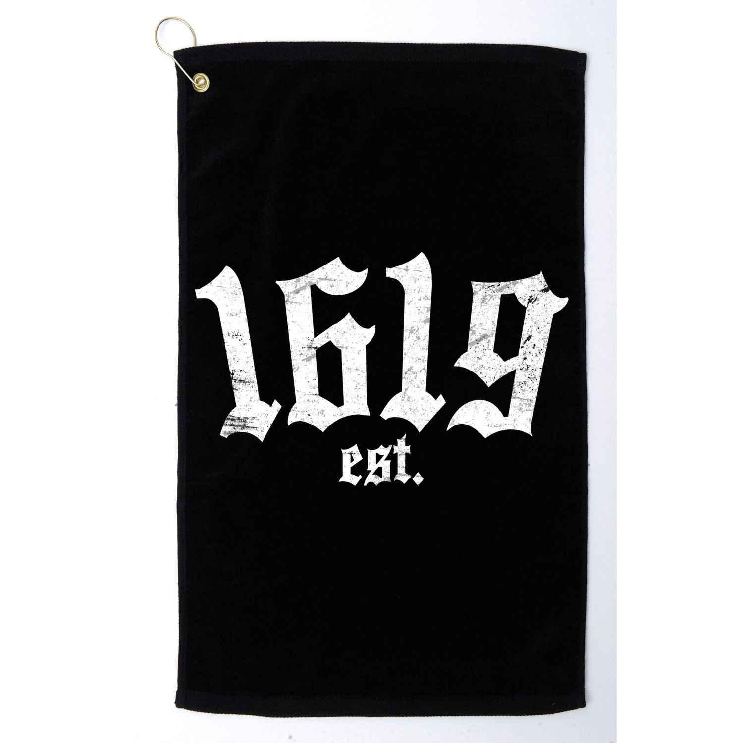 1619 Established African American Vintage Golf Towel