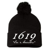 1619 Our Ancestors  Pom Pom 12in Knit Beanie