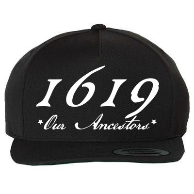 1619 Our Ancestors  Wool Snapback Cap