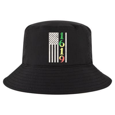 1619 Our Ancestors African American Pride Flag Cool Comfort Performance Bucket Hat