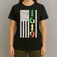 1619 Our Ancestors African American Pride Flag T-Shirt