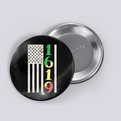 1619 Our Ancestors African American Pride Flag Button