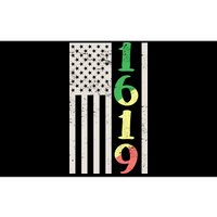 1619 Our Ancestors African American Pride Flag Bumper Sticker