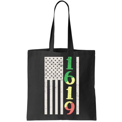 1619 Our Ancestors African American Pride Flag Bag
