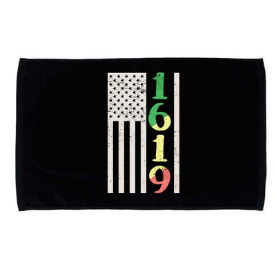 1619 Our Ancestors African American Pride Flag Microfiber Hand Towel