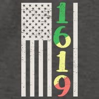 1619 Our Ancestors African American Pride Flag Vector Backpack