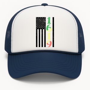 1619 Our Ancestors African American Pride Flag Trucker Hat