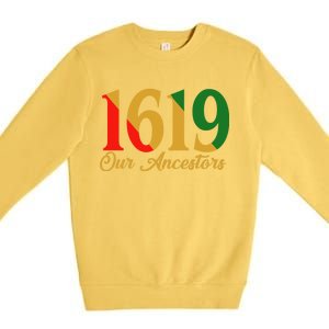 1619 Our Ancestors History Premium Crewneck Sweatshirt