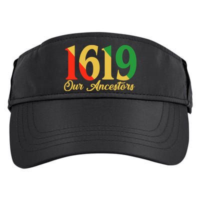 1619 Our Ancestors History Adult Drive Performance Visor