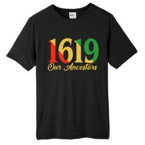 1619 Our Ancestors History Tall Fusion ChromaSoft Performance T-Shirt