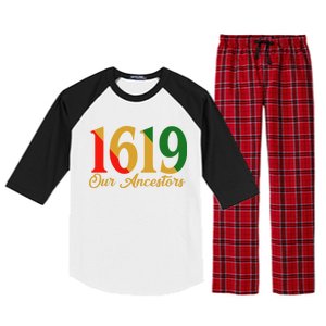 1619 Our Ancestors History Raglan Sleeve Pajama Set