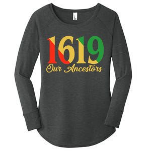 1619 Our Ancestors History Women's Perfect Tri Tunic Long Sleeve Shirt