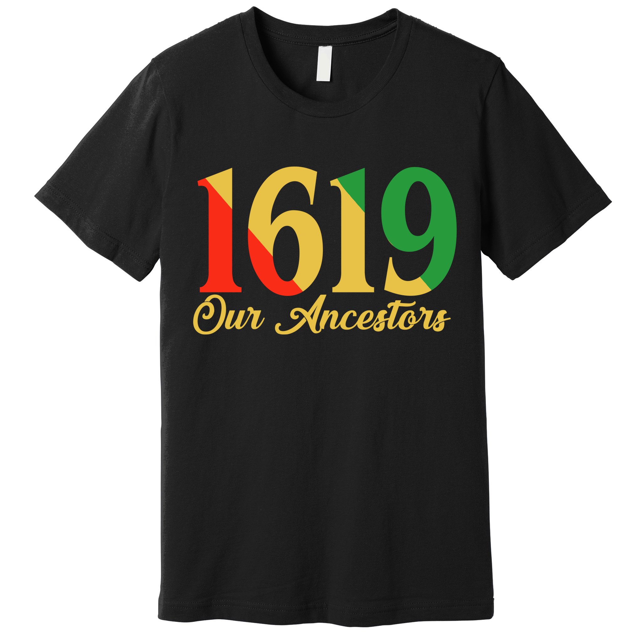 1619 Our Ancestors History Premium T-Shirt
