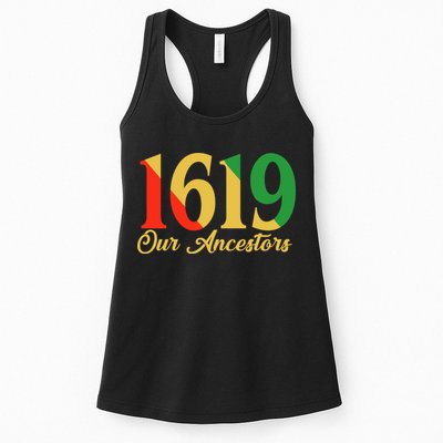 1619 Our Ancestors History Womens Tank Top