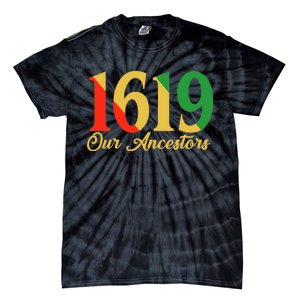 1619 Our Ancestors History Tie-Dye T-Shirt