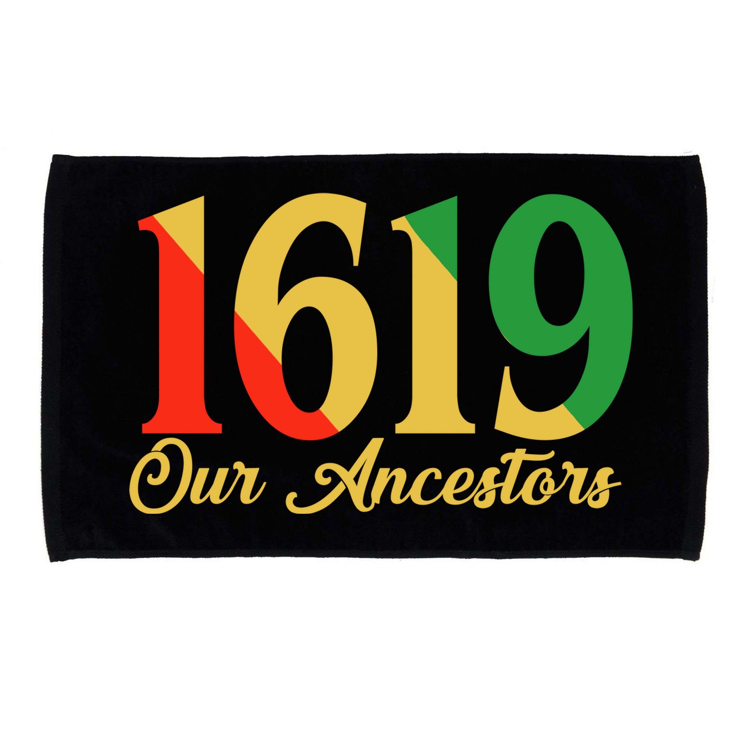 1619 Our Ancestors History Microfiber Hand Towel