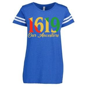 1619 Our Ancestors History Enza Ladies Jersey Football T-Shirt