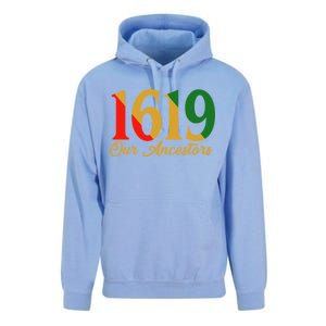 1619 Our Ancestors History Unisex Surf Hoodie