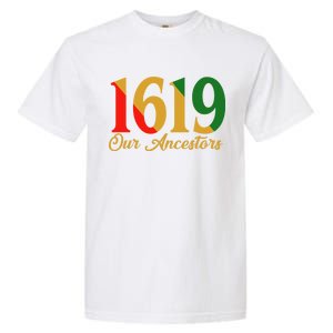 1619 Our Ancestors History Garment-Dyed Heavyweight T-Shirt