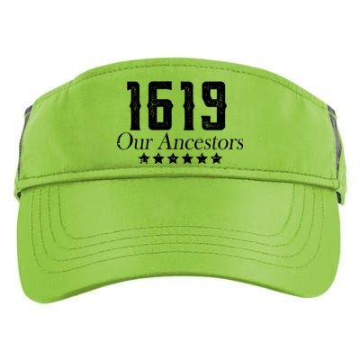 1619 Our Ancestors US Africa Past Adult Drive Performance Visor