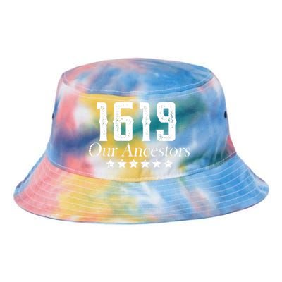 1619 Our Ancestors US Africa Past Tie Dye Newport Bucket Hat