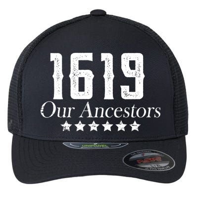 1619 Our Ancestors US Africa Past Flexfit Unipanel Trucker Cap