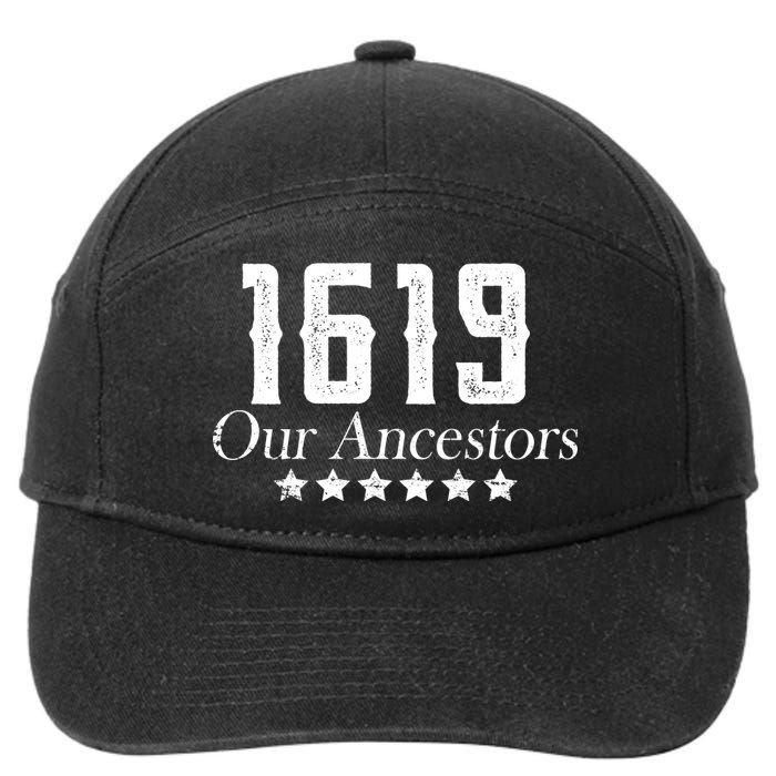 1619 Our Ancestors US Africa Past 7-Panel Snapback Hat