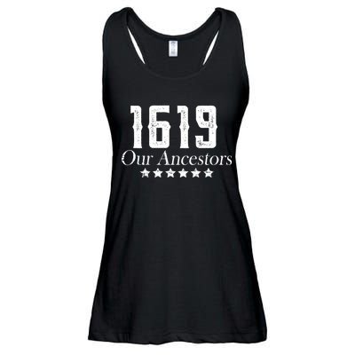 1619 Our Ancestors US Africa Past Ladies Essential Flowy Tank