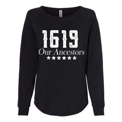 1619 Our Ancestors US Africa Past Womens California Wash Sweatshirt