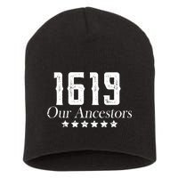 1619 Our Ancestors US Africa Past Short Acrylic Beanie