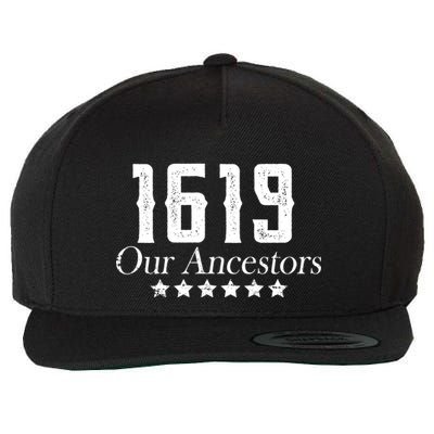 1619 Our Ancestors US Africa Past Wool Snapback Cap