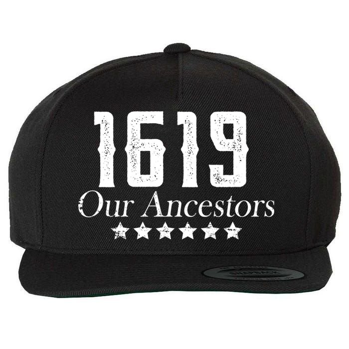 1619 Our Ancestors US Africa Past Wool Snapback Cap