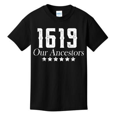 1619 Our Ancestors US Africa Past Kids T-Shirt