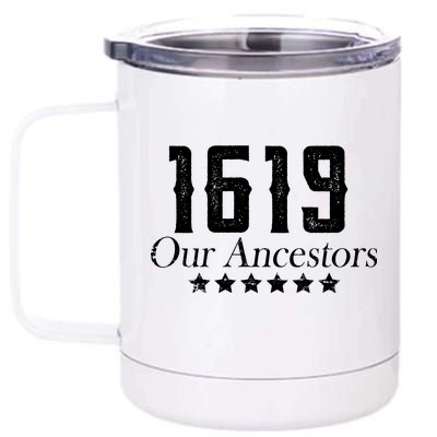 1619 Our Ancestors US Africa Past 12 oz Stainless Steel Tumbler Cup